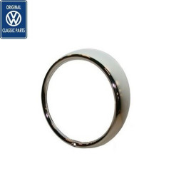 Entourage de phare metal  chrome Hella