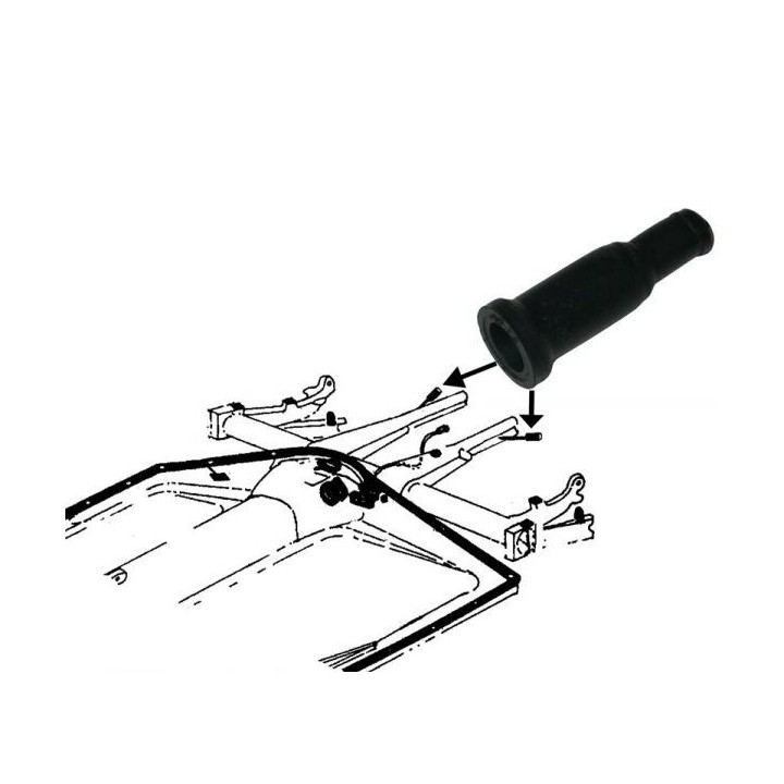 Protecteur de sortie de cable