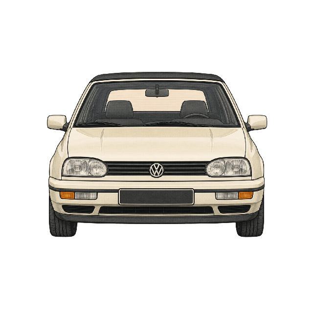 Pièces Golf Cabriolet 3 VW Close Classic