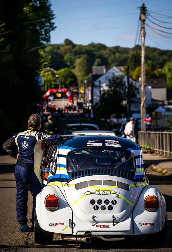 VW cox Close Classic rallye auto 